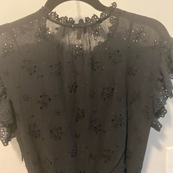 Rebecca Taylor Dree Eyelet Ruffle Dress; 8 - Picture 2 of 13